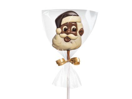 Vianočná čokoládová lízanka – Santa
