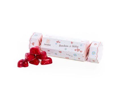 bonbon z lasky cokolada srdicka srdce radost obdarovani poteseni coko pralinky cokoladovna janek