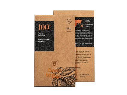 100% horká čokoláda Bean to bar - Dominikánska republika