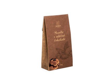 Mandle s mliečnou čokoládou a škoricou 150g
