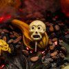 cokoladove lizatko lebka darek obdarovani svatek dusicky halloween 23gramu bila a tmava cokolada cokoladovna janek